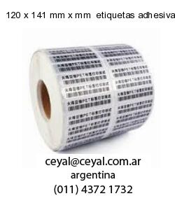 120 x 141 mm x mm  etiquetas adhesivas redondas