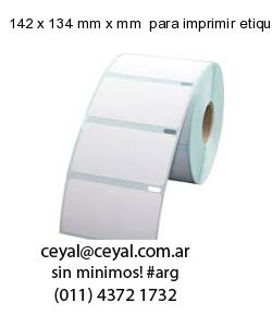 142 x 134 mm x mm  para imprimir etiquetas