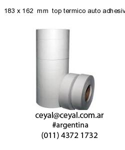 183 x 162  mm  top termico auto adhesivo top termico adesivo