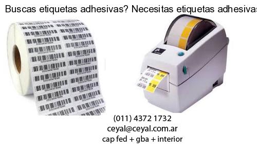 Buscas etiquetas adhesivas? Necesitas etiquetas adhesivas? Necesitas impirmir etiquetas adhesivas