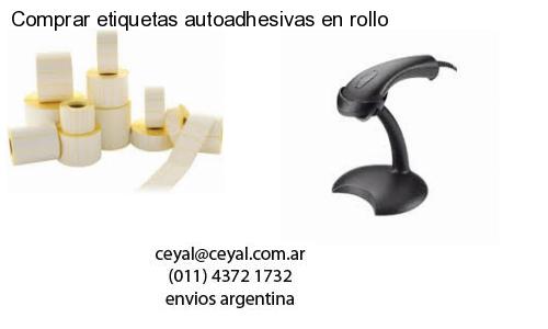 Comprar etiquetas autoadhesivas en rollo