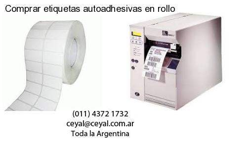 Comprar etiquetas autoadhesivas en rollo
