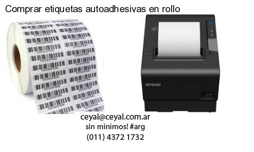 Comprar etiquetas autoadhesivas en rollo