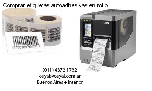 Comprar etiquetas autoadhesivas en rollo