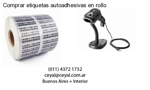 Comprar etiquetas autoadhesivas en rollo