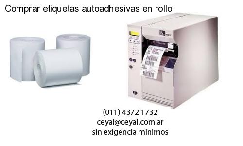 Comprar etiquetas autoadhesivas en rollo
