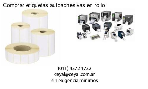 Comprar etiquetas autoadhesivas en rollo