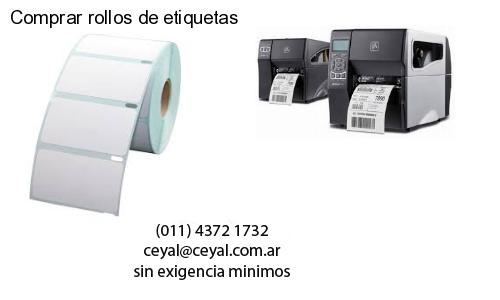 Comprar rollos de etiquetas