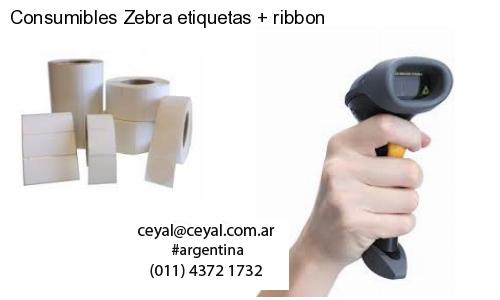 Consumibles Zebra etiquetas   ribbon