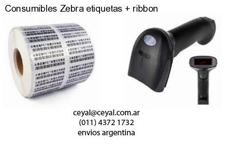 Consumibles Zebra etiquetas   ribbon
