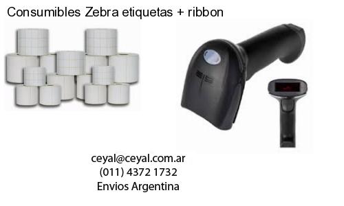 Consumibles Zebra etiquetas   ribbon