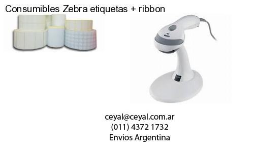 Consumibles Zebra etiquetas   ribbon