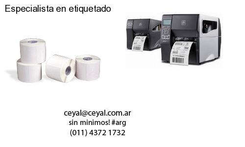 Especialista en etiquetado