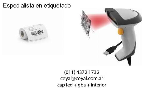 Especialista en etiquetado