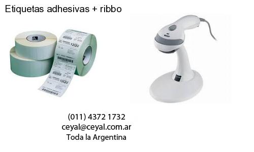 Etiquetas adhesivas ribbo