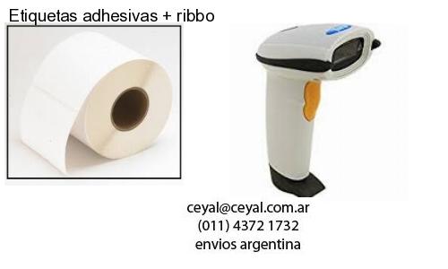 Etiquetas adhesivas ribbo