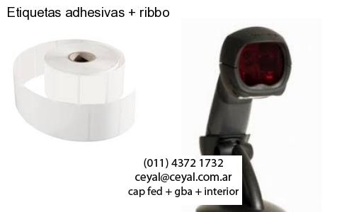 Etiquetas adhesivas   ribbo
