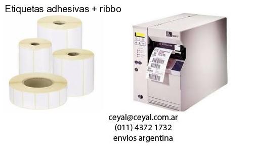 Etiquetas adhesivas   ribbo