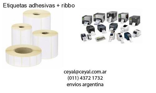 Etiquetas adhesivas   ribbo