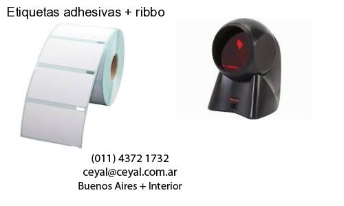 Etiquetas adhesivas   ribbo