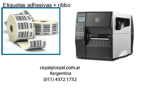 Etiquetas adhesivas   ribbo