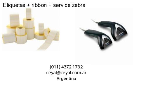 Etiquetas   ribbon   service zebra