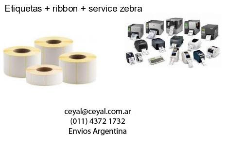 Etiquetas   ribbon   service zebra