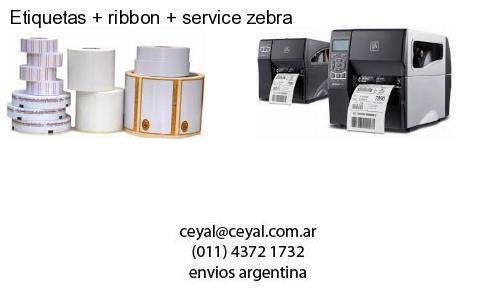 Etiquetas   ribbon   service zebra