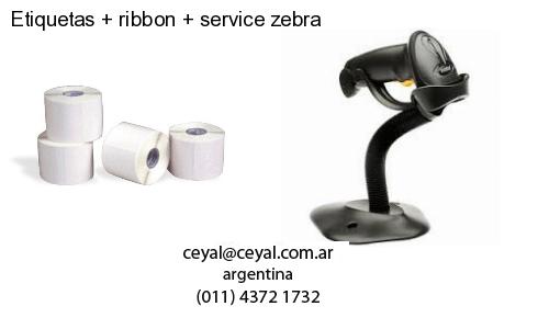 Etiquetas   ribbon   service zebra