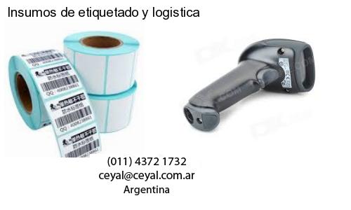 Insumos de etiquetado y logistica