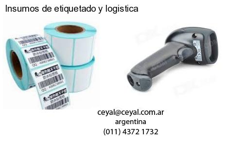 Insumos de etiquetado y logistica