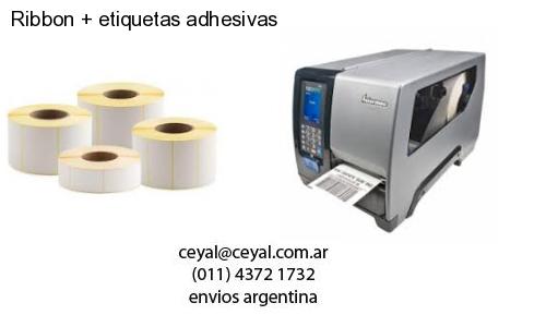Ribbon etiquetas adhesivas