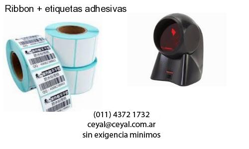 Ribbon   etiquetas adhesivas