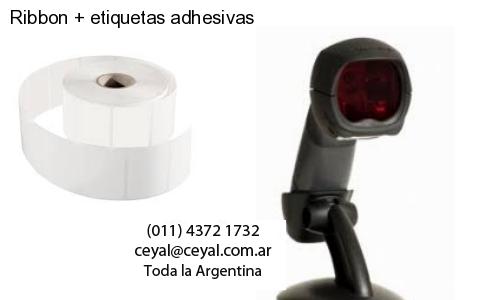 Ribbon etiquetas adhesivas