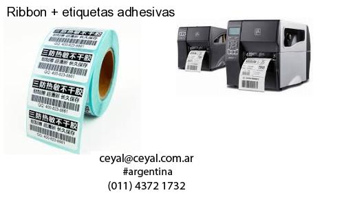 Ribbon   etiquetas adhesivas