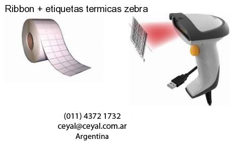 Ribbon etiquetas termicas zebra