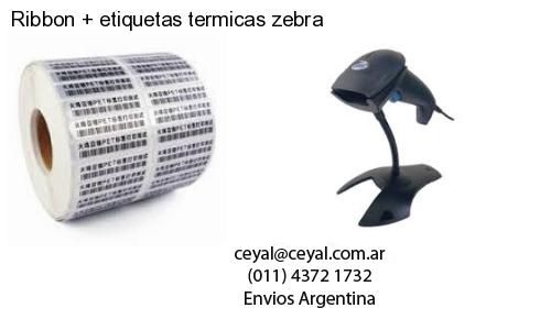 Ribbon   etiquetas termicas zebra