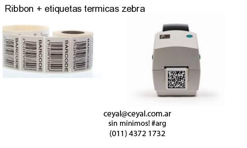 Ribbon   etiquetas termicas zebra