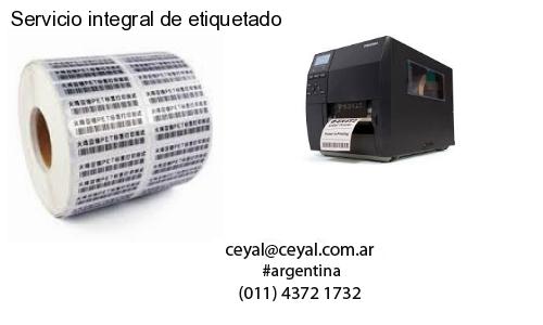 Servicio integral de etiquetado