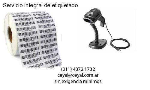 Servicio integral de etiquetado