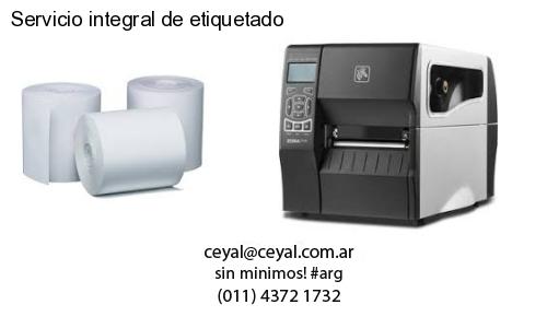 Servicio integral de etiquetado