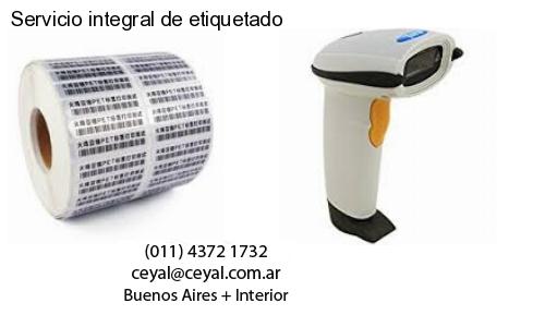 Servicio integral de etiquetado