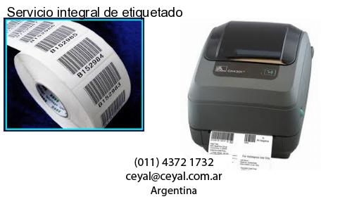 Servicio integral de etiquetado