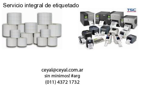 Servicio integral de etiquetado