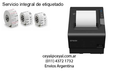 Servicio integral de etiquetado