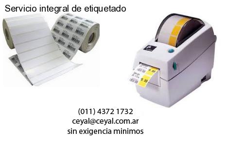 Servicio integral de etiquetado