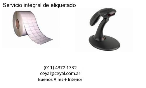 Servicio integral de etiquetado