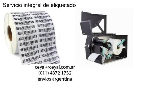 Servicio integral de etiquetado