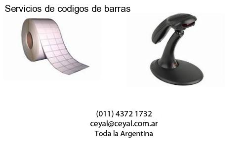 Servicios de codigos de barras