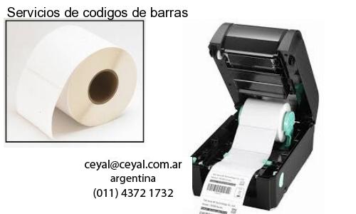 Servicios de codigos de barras